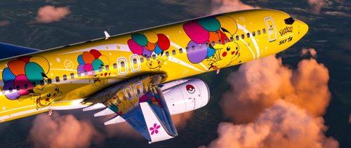 SKYMARK JA73AB Pikachu JET BC1 (2021)
