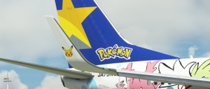 SKYMARK JA73NG Pikachu JET BC2 (2022) thumbnail 12
