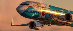SKYMARK JA73NG Pikachu JET BC2 (2022) thumbnail 1