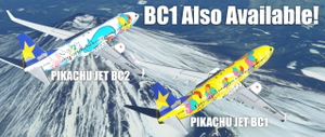 SKYMARK JA73NG Pikachu JET BC2 (2022) thumbnail 2