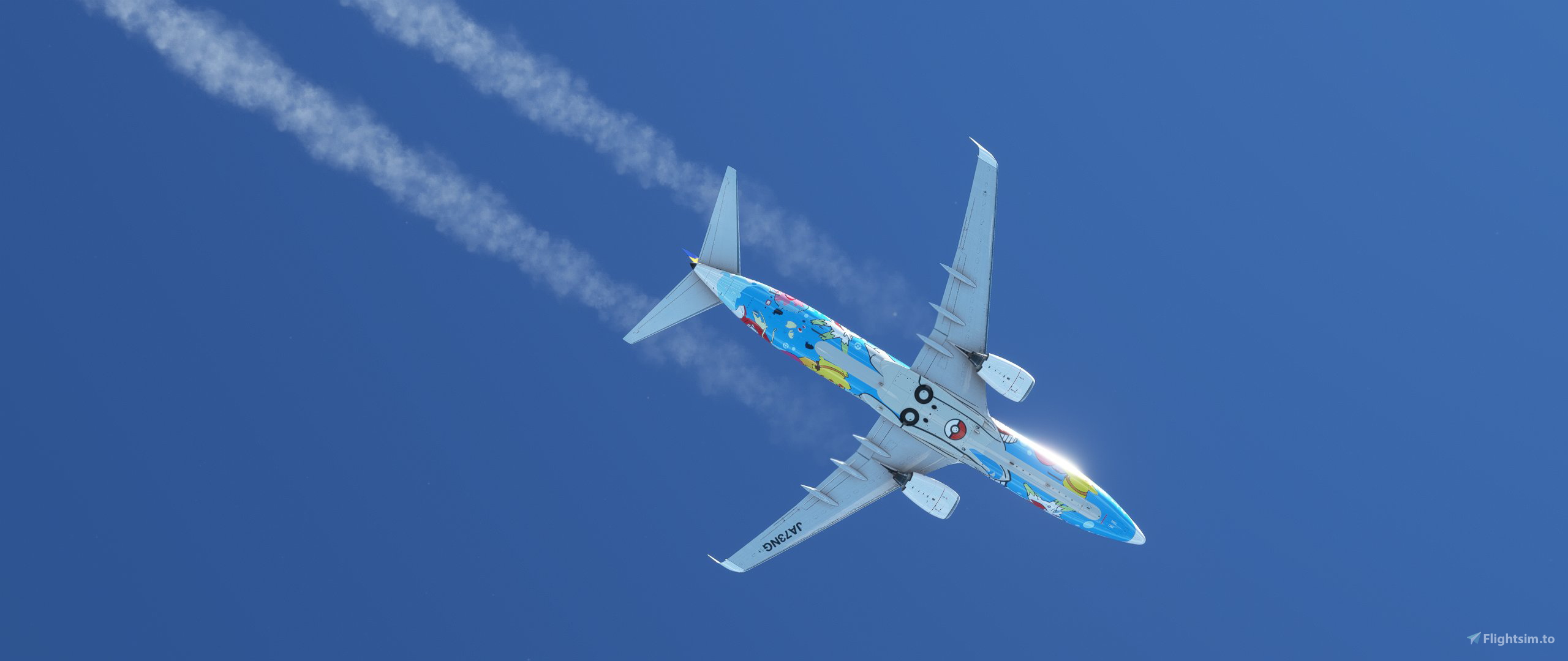 SKYMARK JA73NG Pikachu JET BC2 (2022) for Microsoft Flight