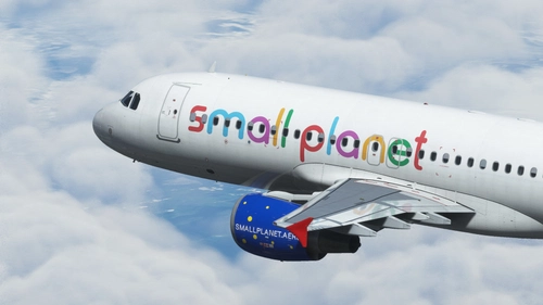 Small Planet Airlines [Pack] w/Cabin Fenixsim A320 [8K+4K]