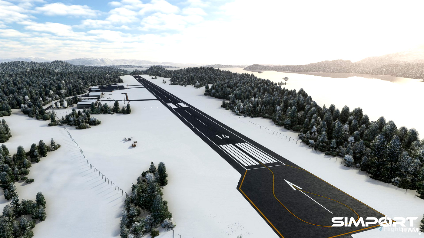Simport Team ENSO Sorstokken Stord Airport Norway for MSFS