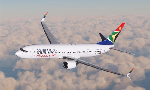 South African Airways Boeing 737-900ER PMDG SSW ZS-SCM Fictional