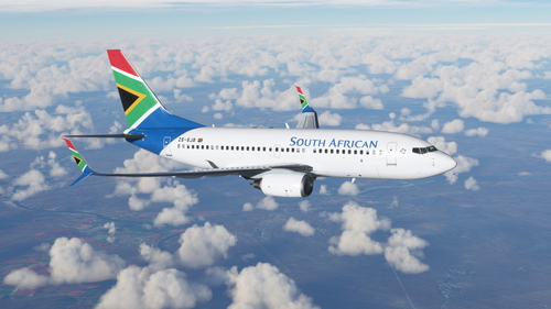 South African Airways Concept Livery Boeing 737-700 PMDG SSW
