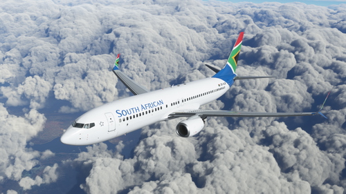 South African Airways Concept Livery Boeing 737-800 PMDG SSW