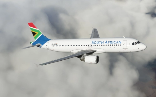 South African Airways Fictional Concept Livery Fenix A320 ZS-SZE BFU