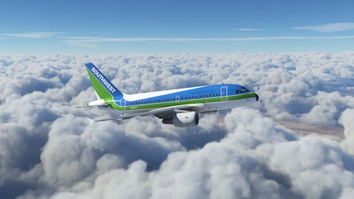 Southwest / Air Florida Fictional Livery Airbus A318 LatinVFR - 8K
