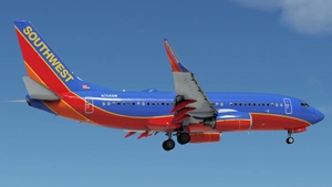 Southwest Airlines Canyon Blue [Pack] w/Cabin PMDG B737-700 thumbnail 6