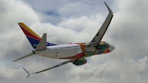 Southwest Airlines "Florida One" w/Cabin PMDG 737-7H4 thumbnail 5