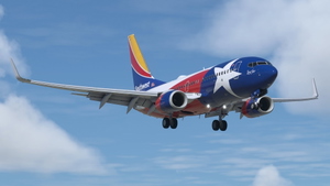Southwest Airlines "Lone Star One" w/Cabin PMDG B737-7H4 thumbnail 8