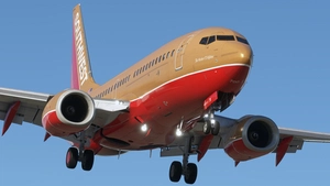 Southwest Airlines "The Herbert D. Kelleher" w/Cabin PMDG 737-7H4 thumbnail 7