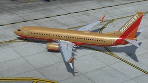 Southwest Airlines "The Herbert D. Kelleher" w/Cabin PMDG 737-8 thumbnail 6