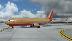 Southwest Airlines "The Herbert D. Kelleher" w/Cabin PMDG 737-8 thumbnail 9