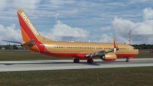 Southwest Airlines "The Herbert D. Kelleher" w/Cabin PMDG 737-8 thumbnail 5