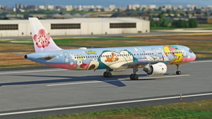 [SPECIAL] LatinVFR A321neo -PW China Airlines 中華航空 "Pikachu Jet CI" B-18101 8K thumbnail 7