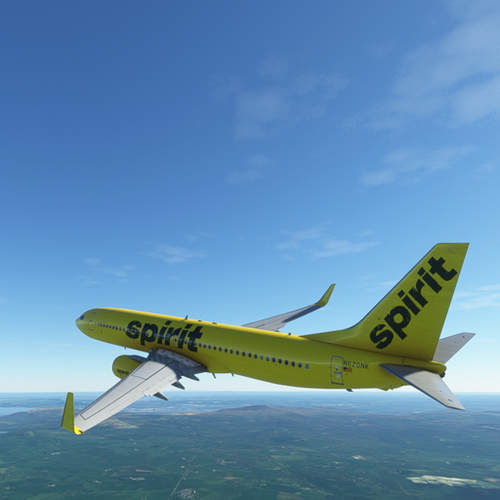 Spirit Airlines Boeing 737-800 N620NK (PMDG)
