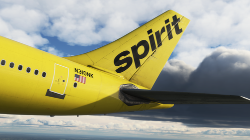 Spirit Airlines (Fictional) - IniBuilds A310