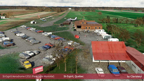 St-Esprit Airport CES2 (Parachute Montréal)