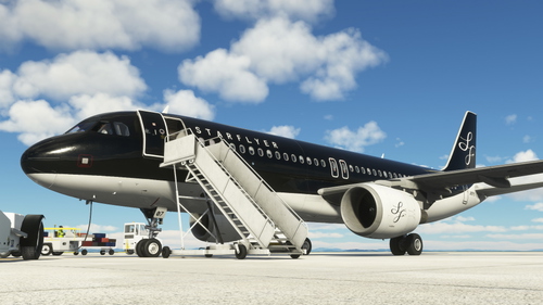 [STARFLYER] 8K livery w/Cabin | IFE system onboard | 4K available