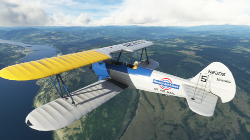 Stearman PT-17 Varney Air Mail