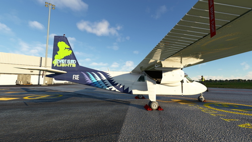 Stewart Island Flights Britten-Norman BN-2A Islander (ZK-FXE)
