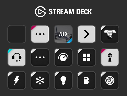 Stream Deck 15-Button AAO Profile for Boeing 787-10