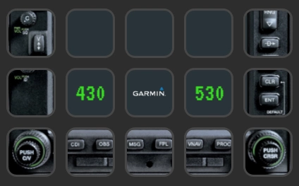 Stream Deck 3 x 5 Garmin 430 & 530
