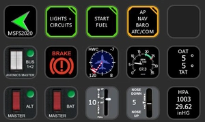 StreamDeck (5x3) Profile for Cessna 172 (Standard Version) thumbnail 1