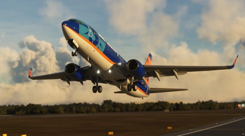 Sun Country N817SY BW PMDG 737-800 4K w/ PMDG Config