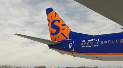Sun Country N820SY SSW PMDG 737-800 4K w/ PMDG Config