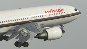 Swissair (Choco-livery) HB-IPH - Inibuilds A310 thumbnail 4