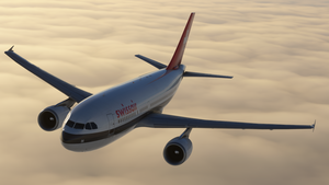Swissair (Choco-livery) HB-IPH - Inibuilds A310 thumbnail 7