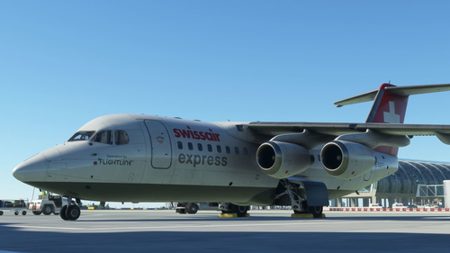 Swissair Express - JustFlight BAe 146-200