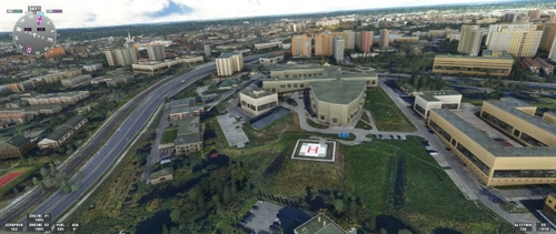 Szpital Wojewodzki Olsztyn Helipad