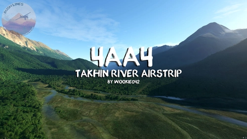 Takhin River Airstrip, 4AA4, Alaska, USA
