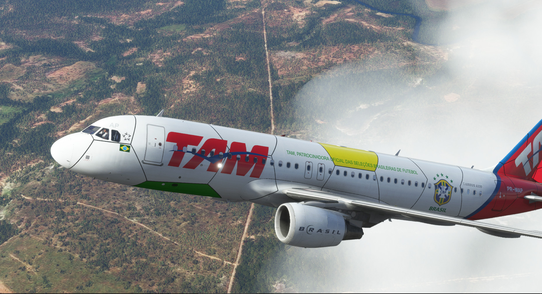 TAM (2010 World Cup) | PR-MAP | Fenix A320 | 8K - Aircraft
