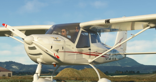 [8k] Tecnam P92 Echo PYRINEUM EC-GT5 Livery