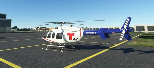 Bell 407 - Telemundo 47 N24NY