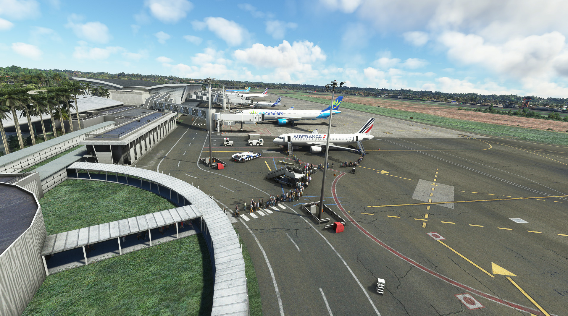 TFFR LE RAIZET POINT A PITRE Taxi2gate GSX profile - Image 1