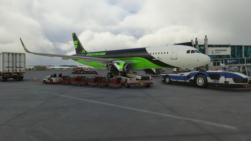 The Chill Out Flight Channel Livery A32NX