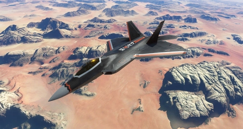 The Expanse - Martian Congressional Republic Navy - Top Mach Studios F-22A