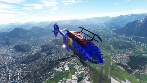 The Flying Bulls D-HSDM Red Bull Livery H145