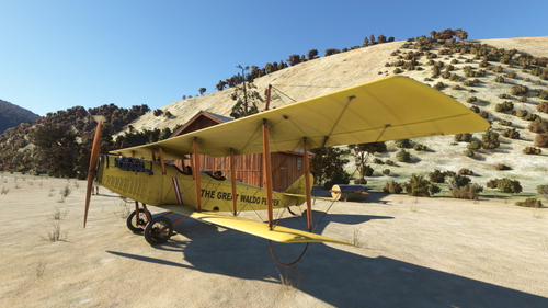 "The great Waldo Pepper" Curtiss Jenny livrery