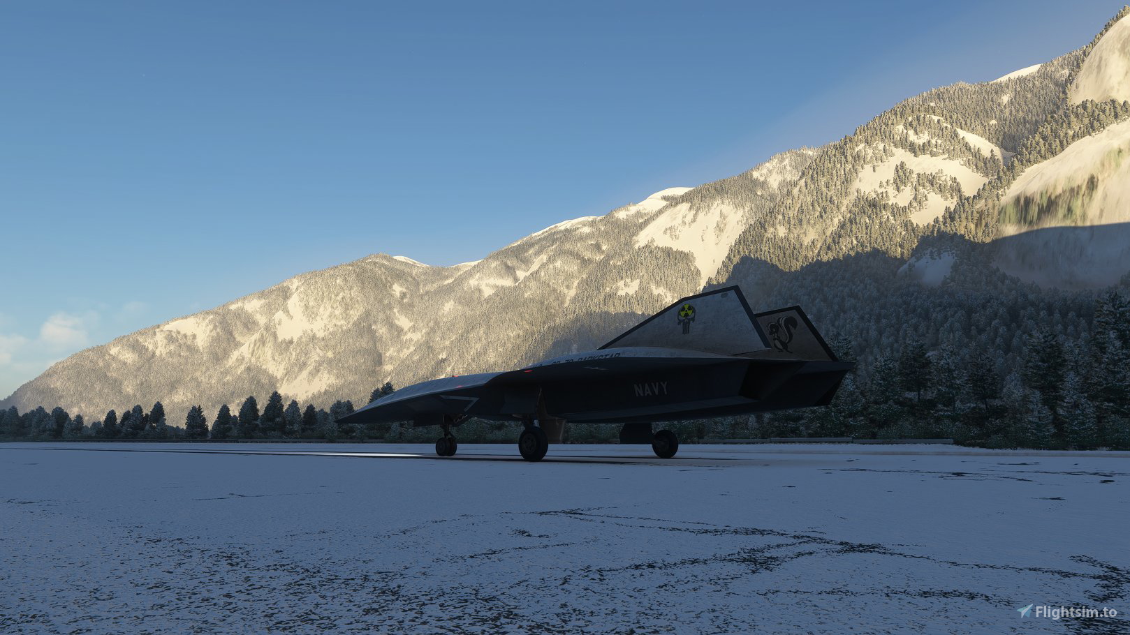 The Hypersonic Bomber - Darkstar Nuclear Punisher for Microsoft