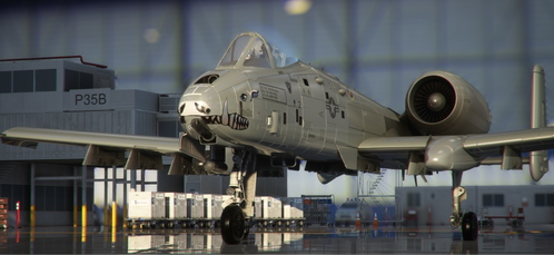 The scheme of the AFRC 90153 from 47th SQ for Mscenery A-10