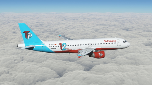TimPictures Airways (12 Jahre-Sonderlackierung) - Fenix Airbus A320