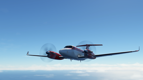 Tokyo Bandit  King Air 350 Analog Steam Gauge Version
