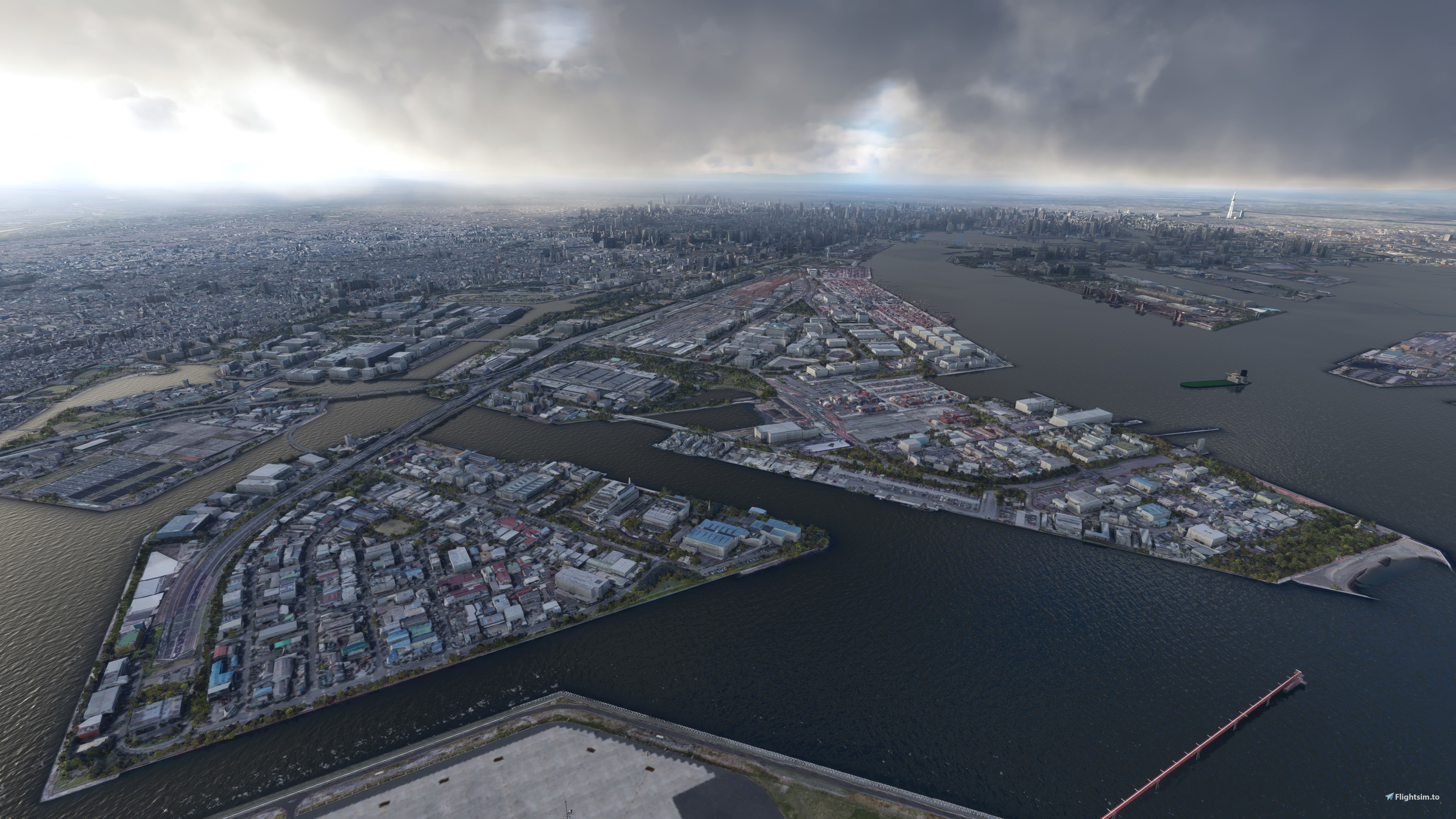 Tokyo Shinagawa Ota Photogrammetry - near Haneda International Airport -LOD optimized - Image 1