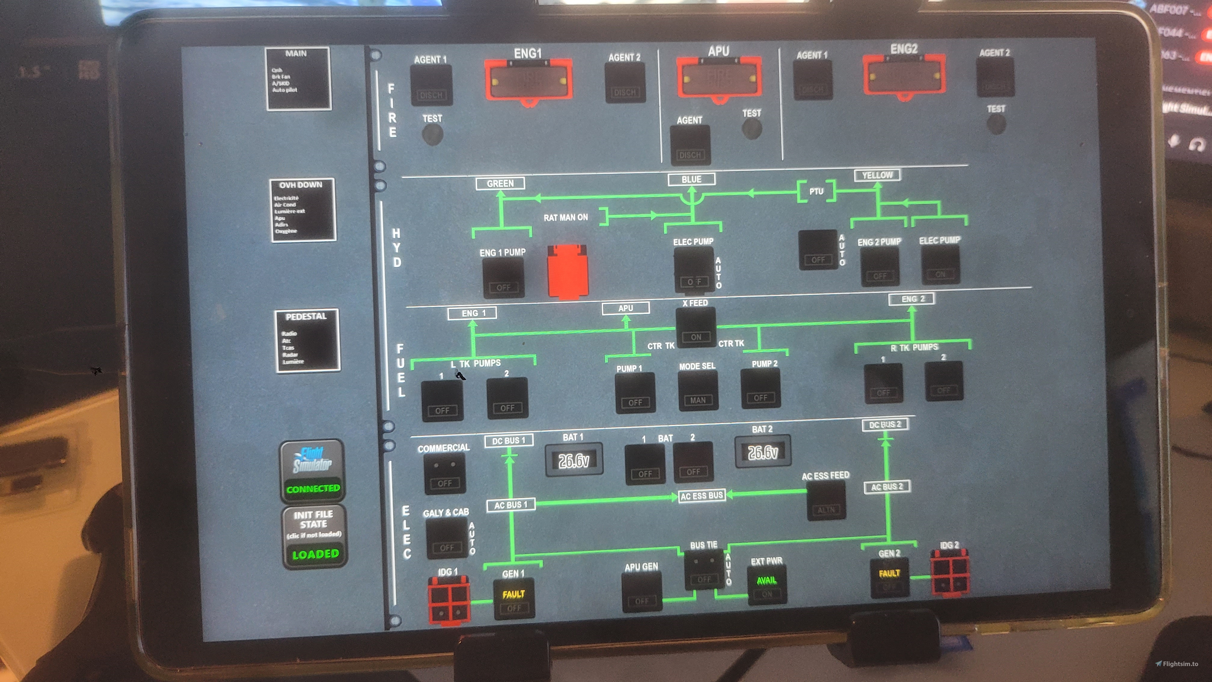 TOUCH PORTAL A320 FBW+FENIX - Image 1
